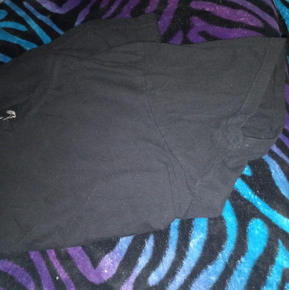 🤑Men's "Sada" 1X Black Short Sleeve V Neck Tee - Picture 6 of 8